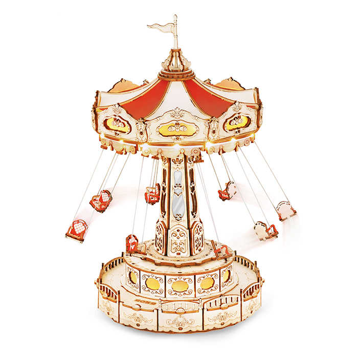 Swing Ride Jigsaw Wooden Puzzle